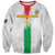 Custom Burkina Faso Football Sweatshirt Grunge Style