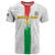 Custom Burkina Faso Football T Shirt Grunge Style