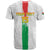 Custom Burkina Faso Football T Shirt Grunge Style