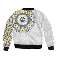 Cape Verde Bomber Jacket African Tribal Pattern