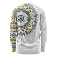 Cape Verde Long Sleeve Shirt African Tribal Pattern