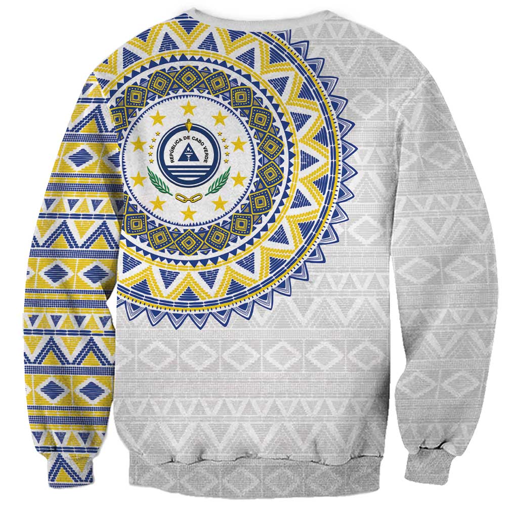 Cape Verde Sweatshirt African Tribal Pattern