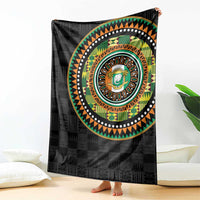 Ivory Coast Blanket African Tribal Pattern