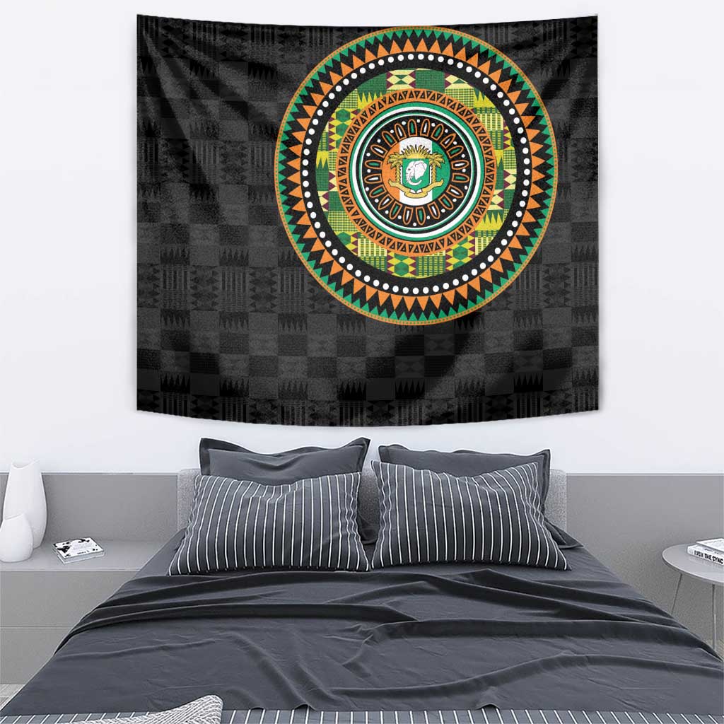 Ivory Coast Tapestry African Tribal Pattern