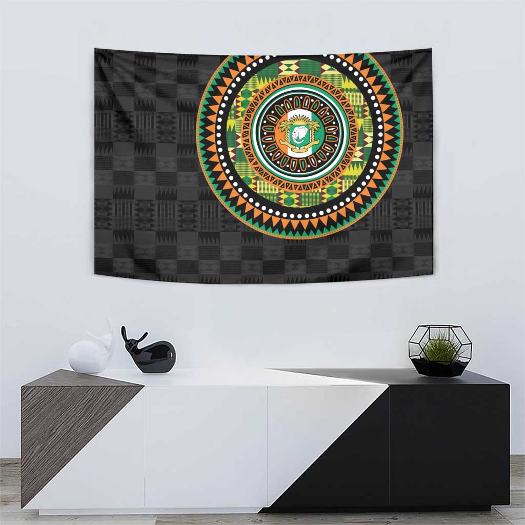 Ivory Coast Tapestry African Tribal Pattern