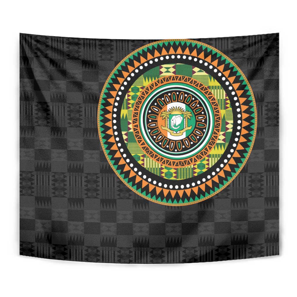 Ivory Coast Tapestry African Tribal Pattern