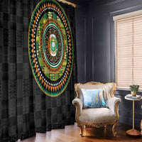 Ivory Coast Window Curtain African Tribal Pattern