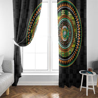 Ivory Coast Window Curtain African Tribal Pattern