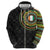 Ivory Coast Zip Hoodie African Tribal Pattern