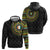 Ivory Coast Zip Hoodie African Tribal Pattern