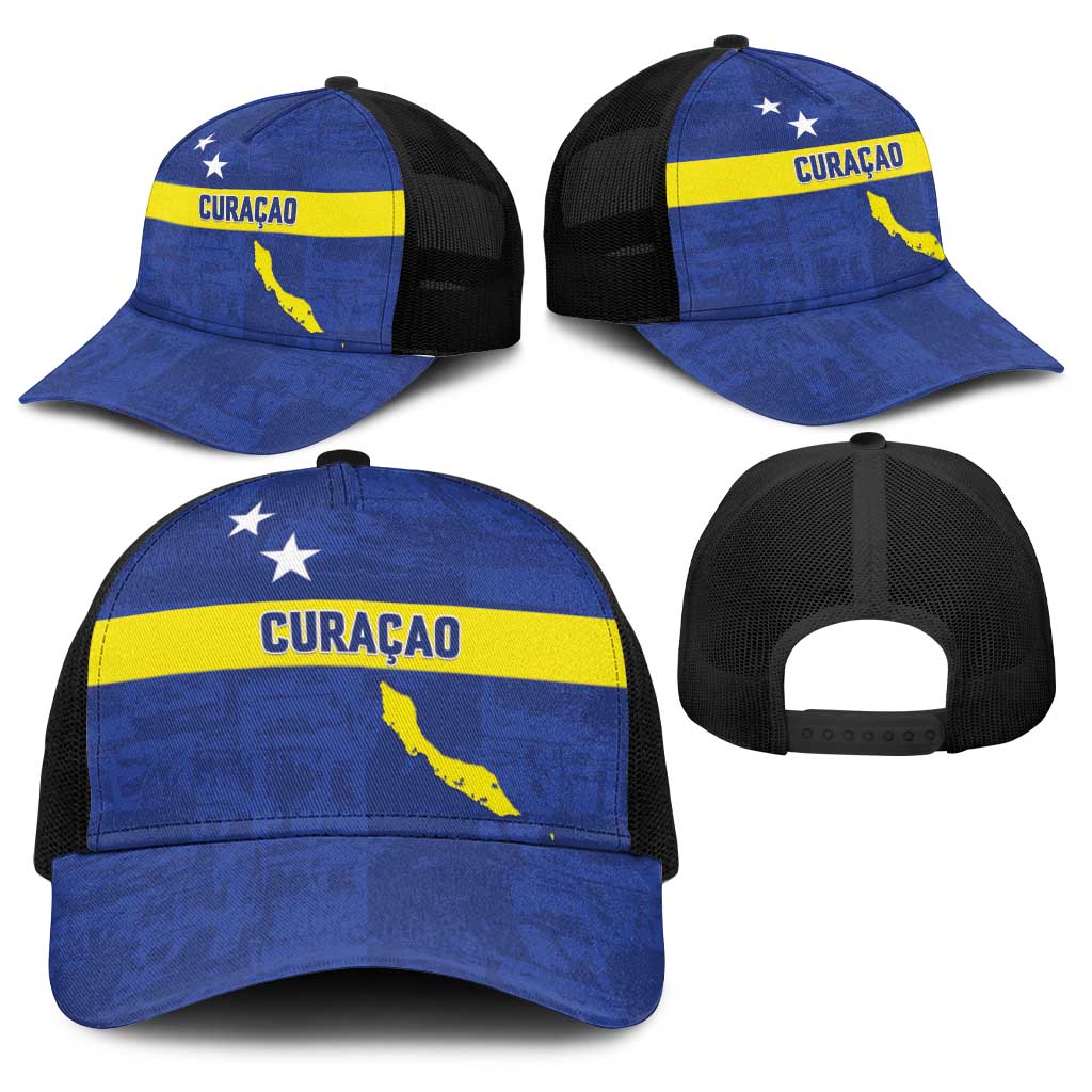 Curacao Football 2026 Baseball Net Cap Road to Glory