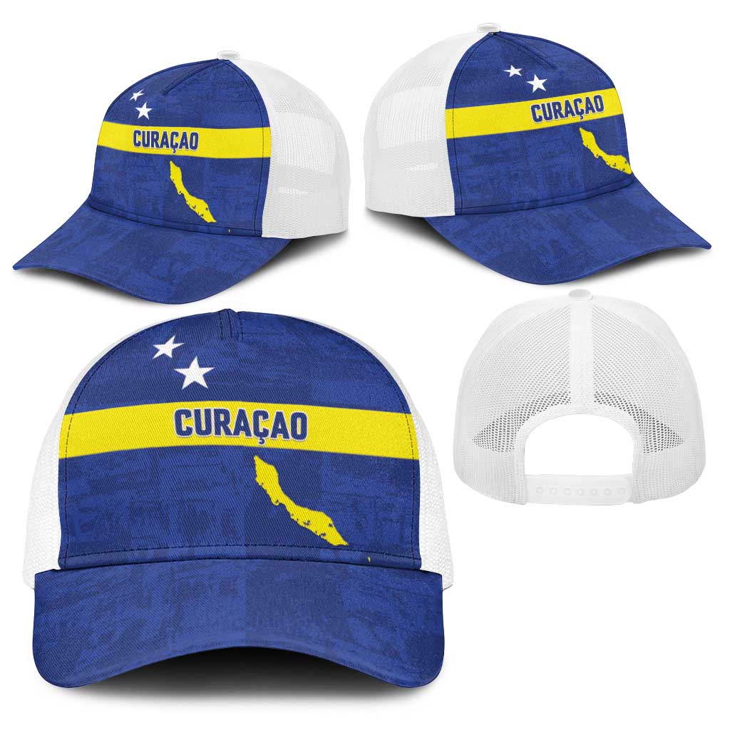 Curacao Football 2026 Baseball Net Cap Road to Glory