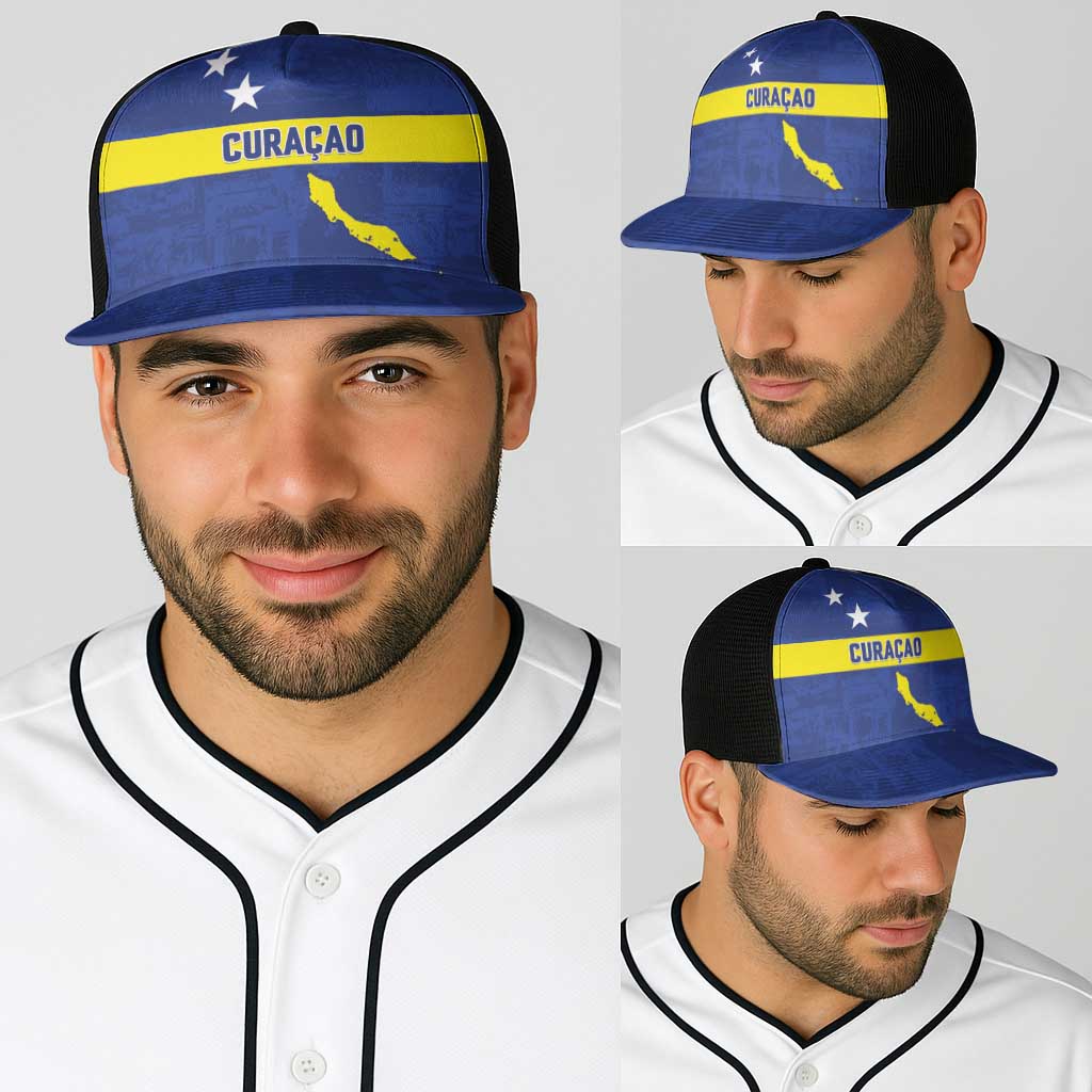 Curacao Football 2026 Baseball Net Cap Road to Glory