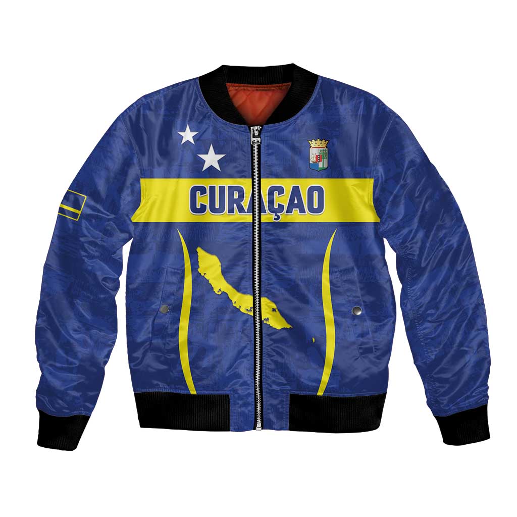 Custom Curacao Football 2026 Bomber Jacket Road to Glory