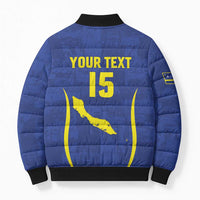 Custom Curacao Football 2026 Bomber Puffer Jacket Road to Glory