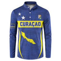 Custom Curacao Football 2026 Button Sweatshirt Road to Glory