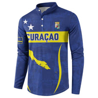Custom Curacao Football 2026 Button Sweatshirt Road to Glory