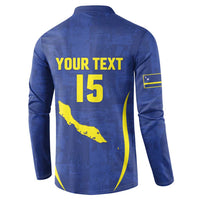 Custom Curacao Football 2026 Button Sweatshirt Road to Glory