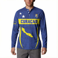 Custom Curacao Football 2026 Button Sweatshirt Road to Glory