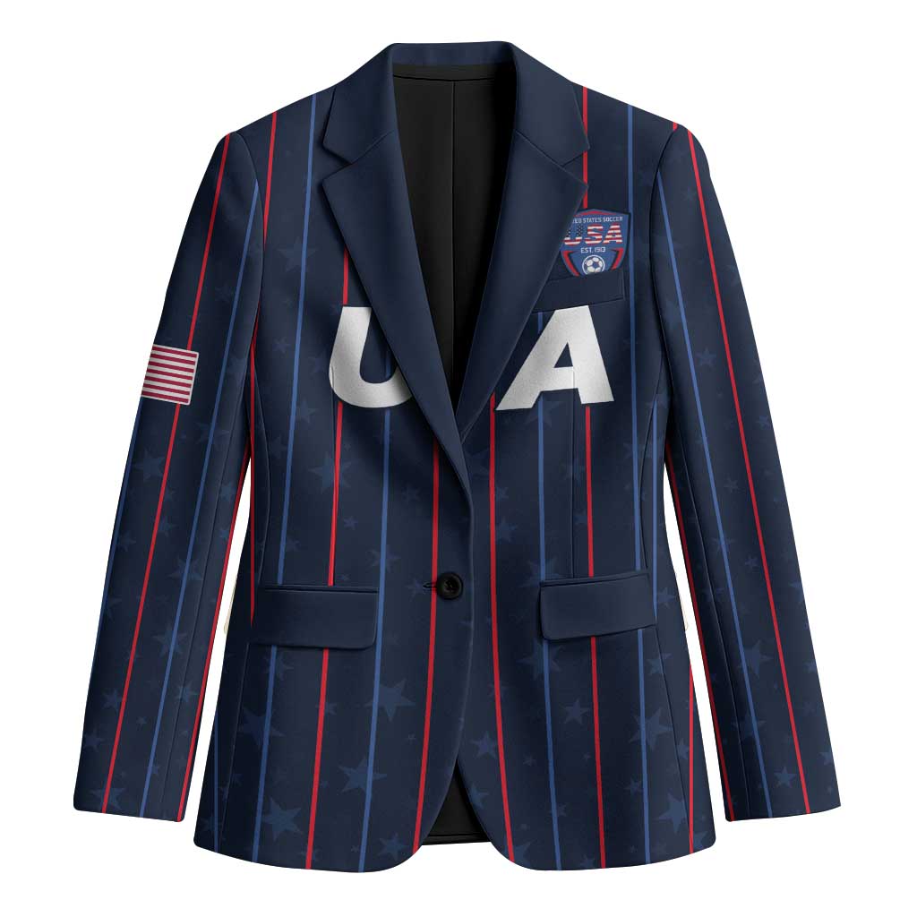 Custom USA Soccer 2026 Blazer Stars and Stripes Take the Field
