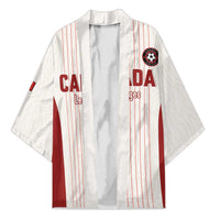 Custom Canada Soccer 2026 Kimono True North Takes the Pitch - White