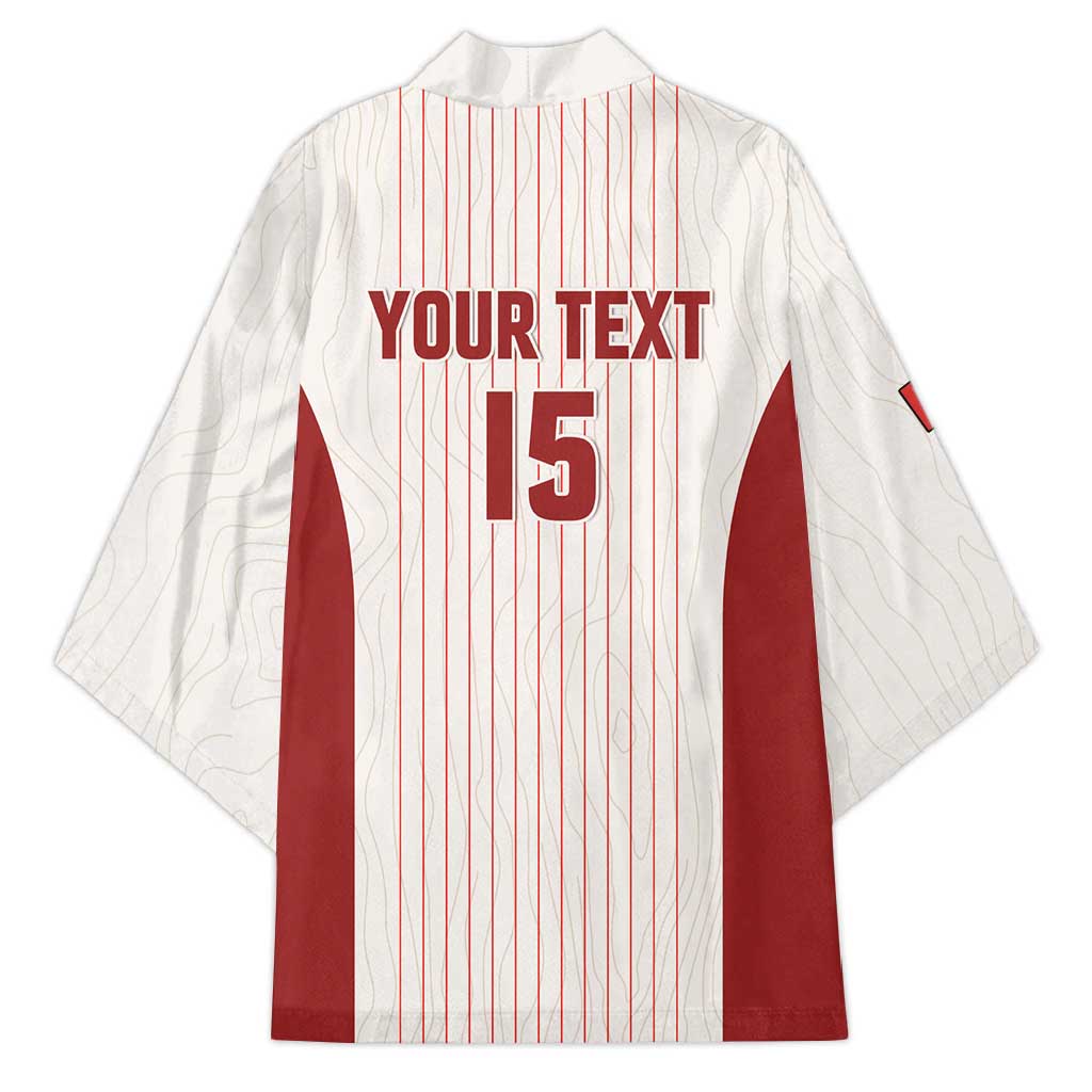 Custom Canada Soccer 2026 Kimono True North Takes the Pitch - White