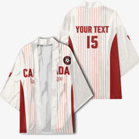 Custom Canada Soccer 2026 Kimono True North Takes the Pitch - White