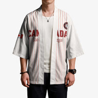Custom Canada Soccer 2026 Kimono True North Takes the Pitch - White