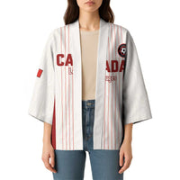 Custom Canada Soccer 2026 Kimono True North Takes the Pitch - White