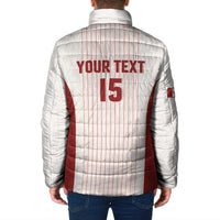 Custom Canada Soccer 2026 Padded Jacket True North Takes the Pitch - White