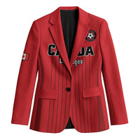 Custom Canada Soccer 2026 Blazer True North Takes the Pitch - Red