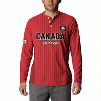 Custom Canada Soccer 2026 Button Sweatshirt True North Takes the Pitch - Red
