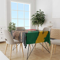 Nelson Mandela International Day Tablecloth African Pattern Grunge Style - Wonder Print Shop