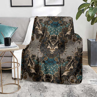 Madiba Nelson Mandela Blanket Indonesia Batik Black - Wonder Print Shop