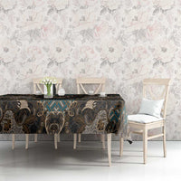 Madiba Nelson Mandela Tablecloth Indonesia Batik Black - Wonder Print Shop
