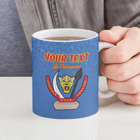 Custom DR Congo Football Ceramic Mug Come On Les Léopards - Wonder Print Shop