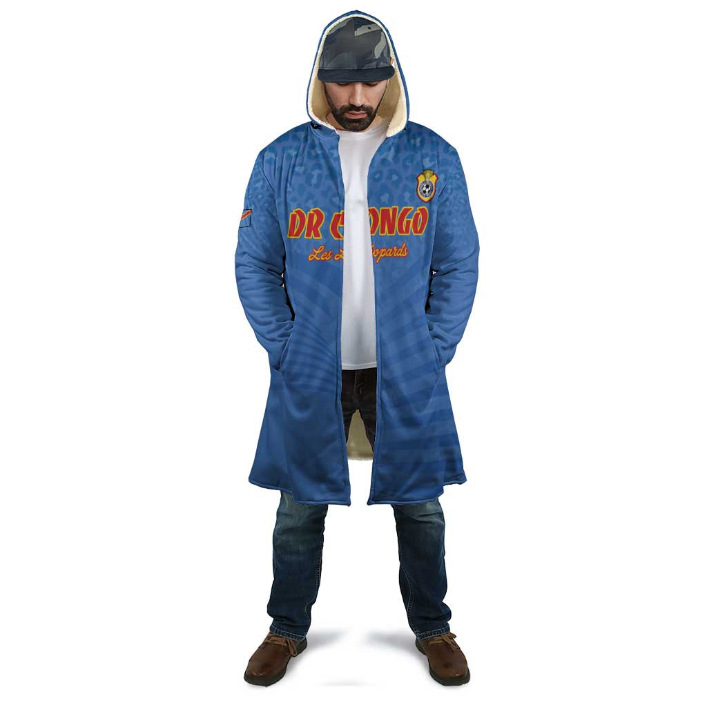 Custom DR Congo Football Cloak Come On Les Léopards - Wonder Print Shop