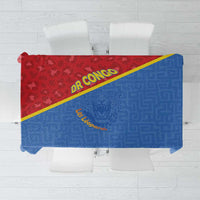 DR Congo Football Tablecloth Allez Les Léopards - Wonder Print Shop