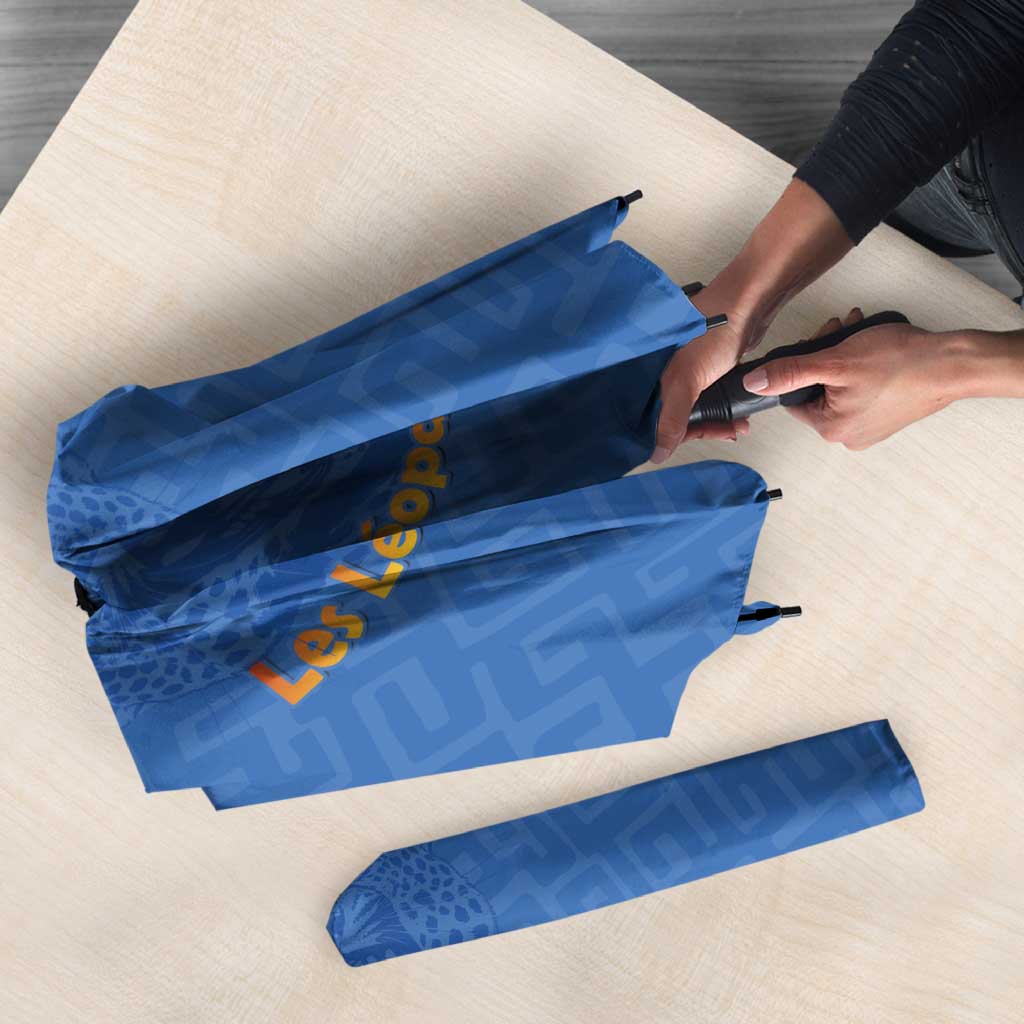 DR Congo Football Umbrella Allez Les Léopards - Wonder Print Shop