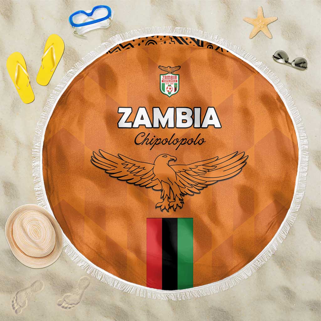 Zambia Football Beach Blanket Go Chipolopolo Go - Wonder Print Shop