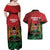 Kenya Independence Day Couples Matching Off Shoulder Maxi Dress and Hawaiian Shirt 61st Anniversary - Coat Of Arms - Wonder Print Shop