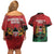 Kenya Independence Day Couples Matching Off Shoulder Short Dress and Hawaiian Shirt 61st Anniversary - Coat Of Arms - Wonder Print Shop