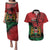 Kenya Independence Day Couples Matching Puletasi and Hawaiian Shirt 61st Anniversary - Coat Of Arms - Wonder Print Shop