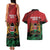 Kenya Independence Day Couples Matching Tank Maxi Dress and Hawaiian Shirt 61st Anniversary - Coat Of Arms - Wonder Print Shop