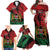 Kenya Independence Day Family Matching Off Shoulder Maxi Dress and Hawaiian Shirt 61st Anniversary - Coat Of Arms - Wonder Print Shop