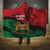 Kenya Independence Day Hooded Blanket 61st Anniversary - Coat Of Arms