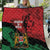 Kenya Independence Day Quilt 61st Anniversary - Coat Of Arms - Wonder Print Shop