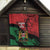 Kenya Independence Day Quilt 61st Anniversary - Coat Of Arms - Wonder Print Shop