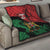 Kenya Independence Day Quilt 61st Anniversary - Coat Of Arms - Wonder Print Shop