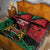 Kenya Independence Day Quilt Bed Set 61st Anniversary - Coat Of Arms - Wonder Print Shop